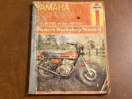 VTG Haynes YAMAHA 500 Twin Motorcycle Owners Workshop Manual 1976 - $9.85
