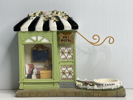 Yankee Candle PET HOTEL 9&quot; Wax Tart Burner Hanging Basket Dog Cat 1092102 - $39.55