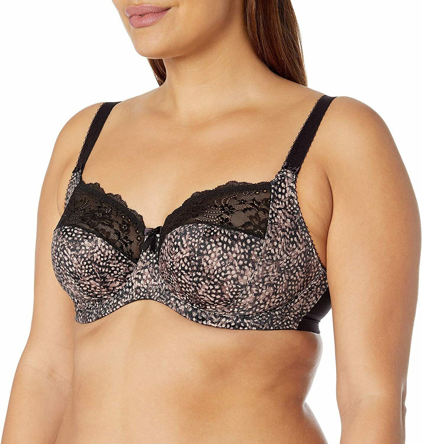 Elomi EBONY Underwire Banded Bra, US 38DDD, UK 38E Bras & Bra Sets