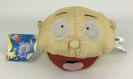 Rugrats Tommy Pickles Bean Bag 6" Plush Stuffed Head Toy Nickelodeon 1998 w Tags - $10.84