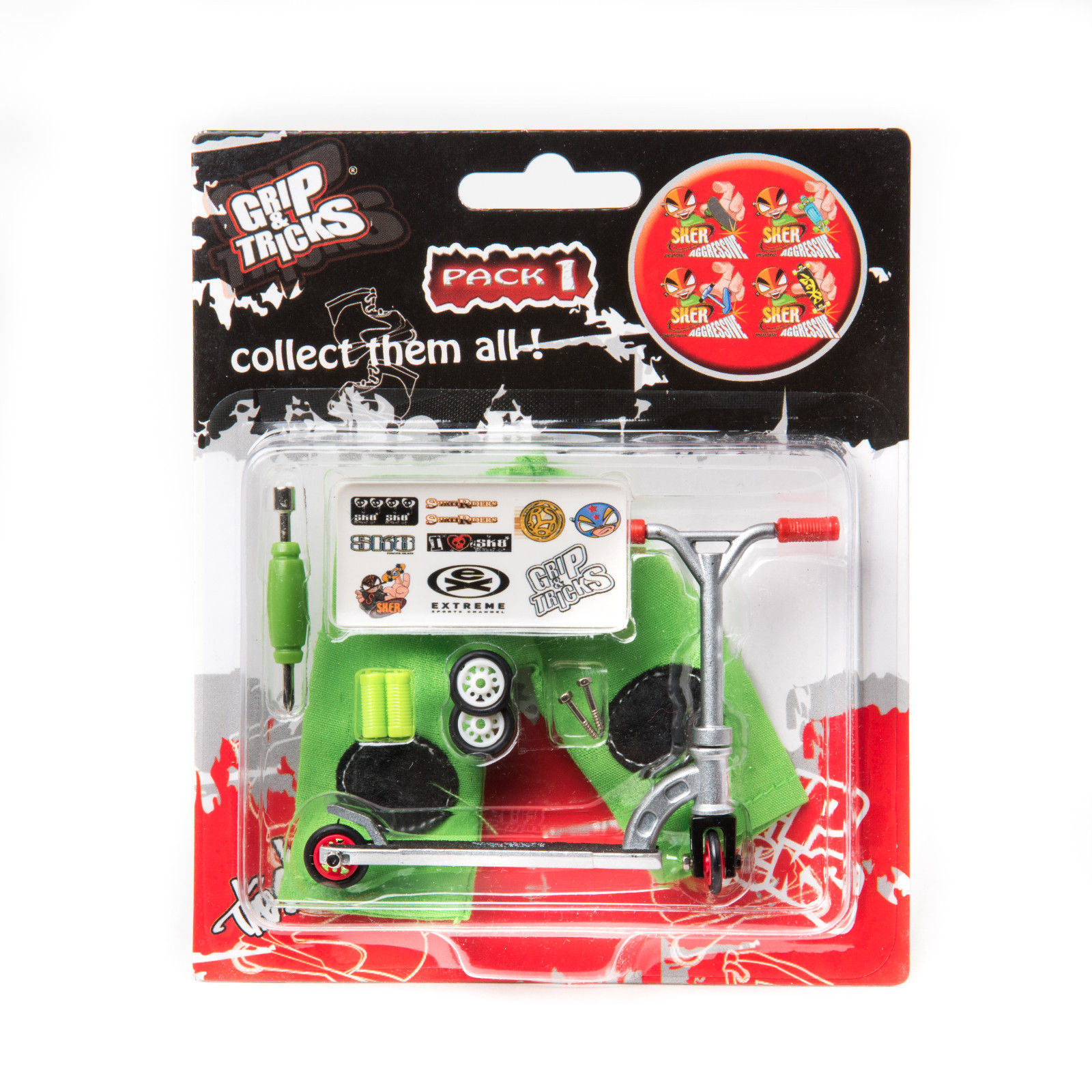 Grip and Tricks Finger SCOOTER Pack1 MODEL 7 Sports