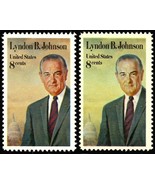 1503, MNH 8¢ Johnson Partial Color Omitted ERROR With Normal - Stuart Katz - $30.00