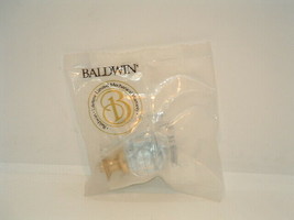 Pre-Owned Baldwin Clear Acrylic Round Knob 4417-820 BIN - $15.84