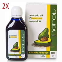 2 X Natural Essential Oil Pure Avocado 100% Ikarov Oil 55ml, Free Uk Delivery - $10.99