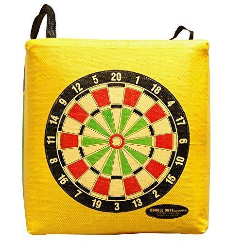 Archery Target Block Double Duty 400 FPS Arrow Target Cross Bow Bone