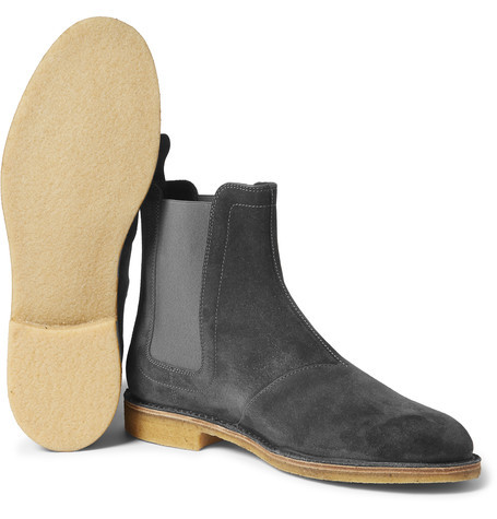 grey ankle boots mens