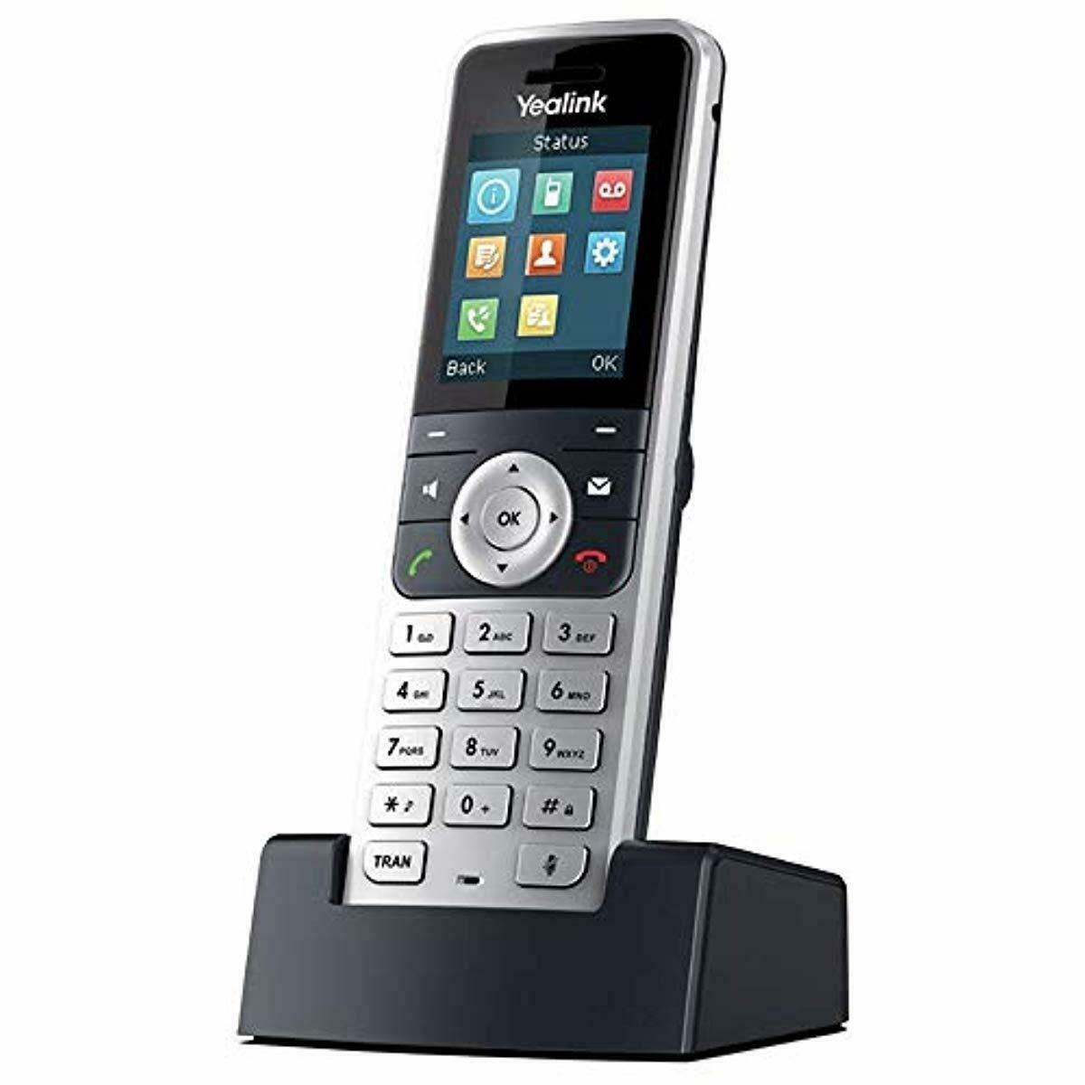 Yealink W53H Cordless DECT IP Phone, Base Station Not Included, 1.8