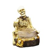 George Jimmy Creative Ashtrays Skull Cool Ashtrays with Lids Home Office... - £25.58 GBP