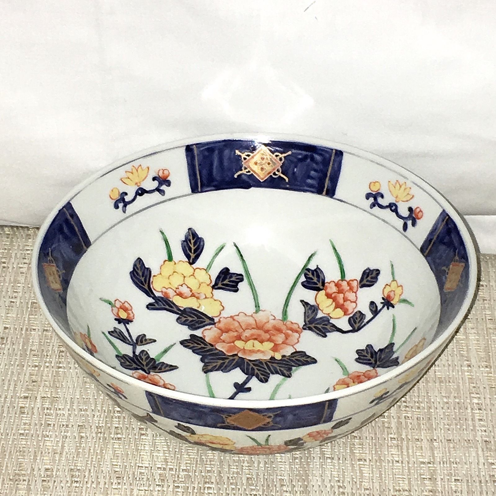 Japanese ACF Porcelain Ware Hand Painted Hong Kong Rice Soup Cereal