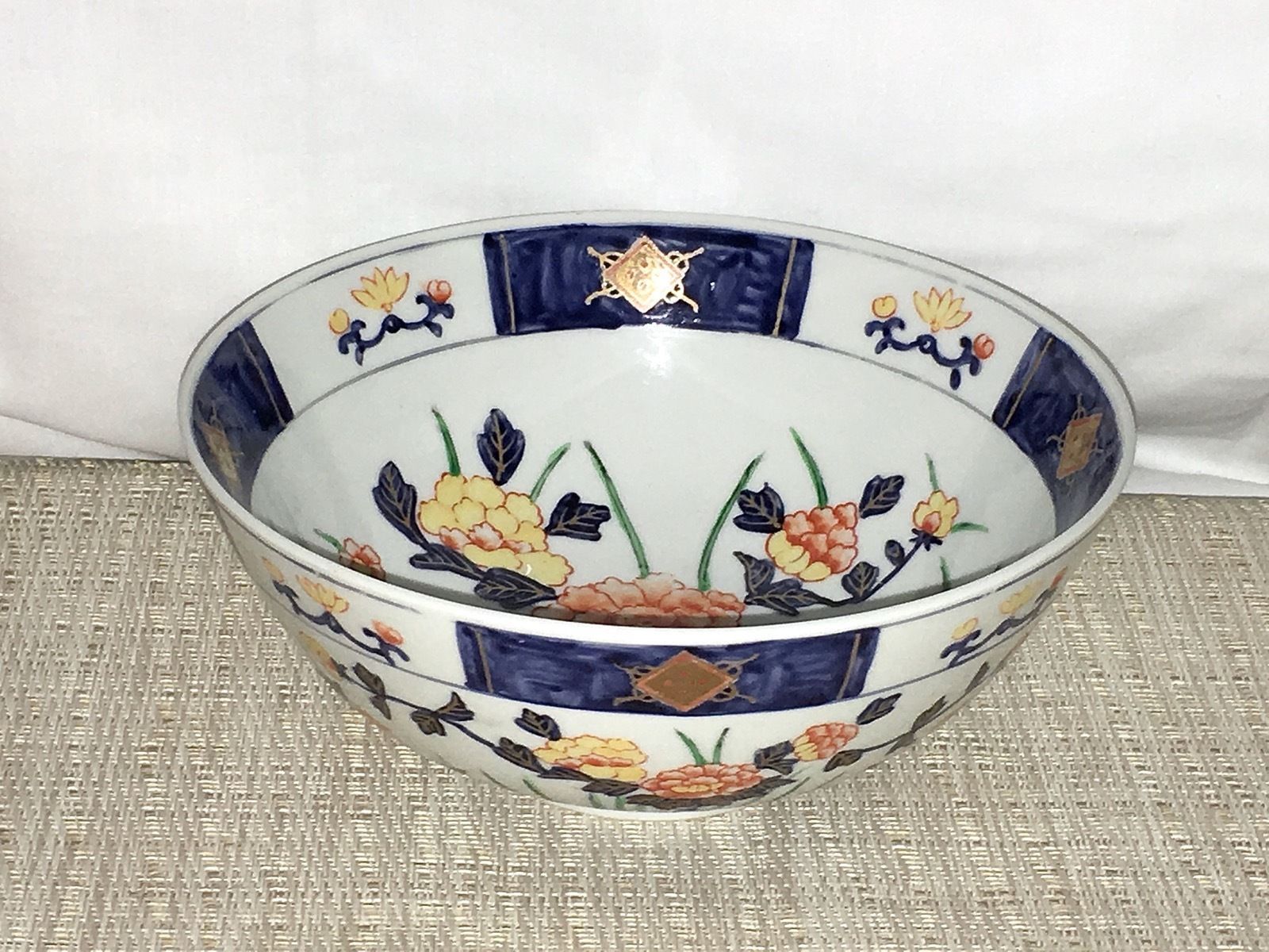 Japanese ACF Porcelain Ware Hand Painted Hong Kong Rice Soup Cereal