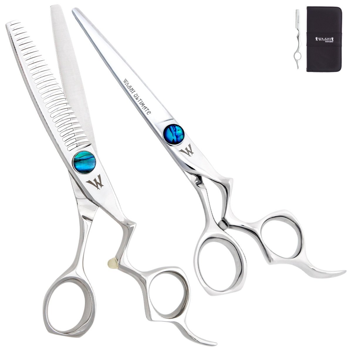 Washi AX Ultimate Shear Scissor Japanese Hitachi ATS314 Steel Hair Extensions & Wigs