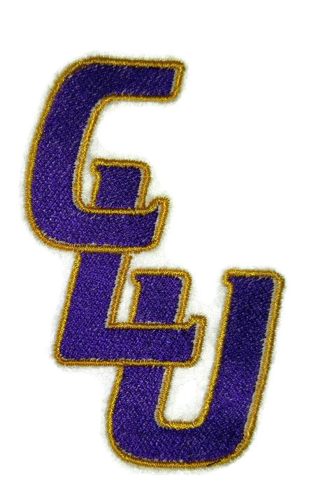 California Lutheran University Logo  Embroidered Iron On Patch