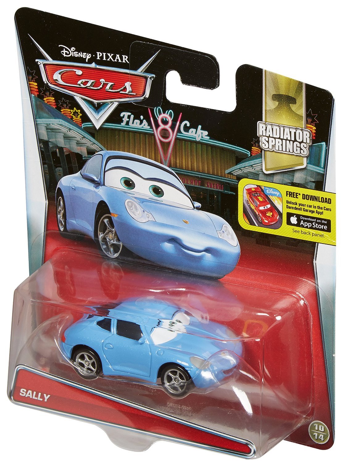 Disney Pixar Cars Diecast Sally Vehicle 1 55 Scale Contemporary Manufacture