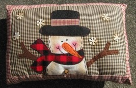 34690SP-Snowman Pillow Cloth  - $11.95