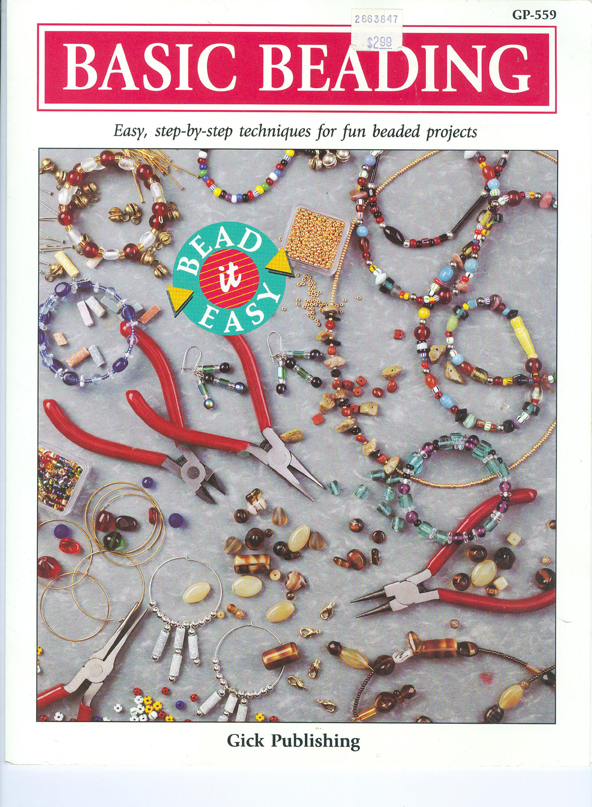 Basic Beading StepBy Step Techniques How To Book Booklet Pamphlet