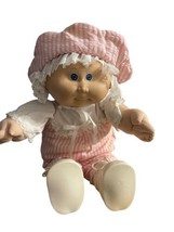 Cabbage Patch Kids Preemie Bald Blue  Eyes 1985 Original Outfit No Papers - $23.38