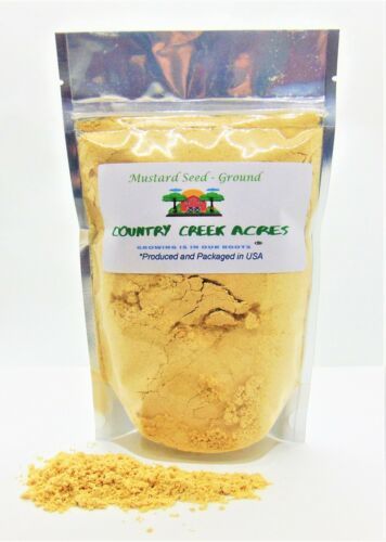 15 oz Ground Mustard Seed Powder- A Versatile Ingredient - Country Creek LLC