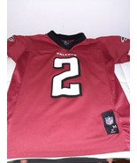 Atlanta Falcons #2 Matt Ryan Jersey YOUTH Medium NFL Players Red Kids - $12.99