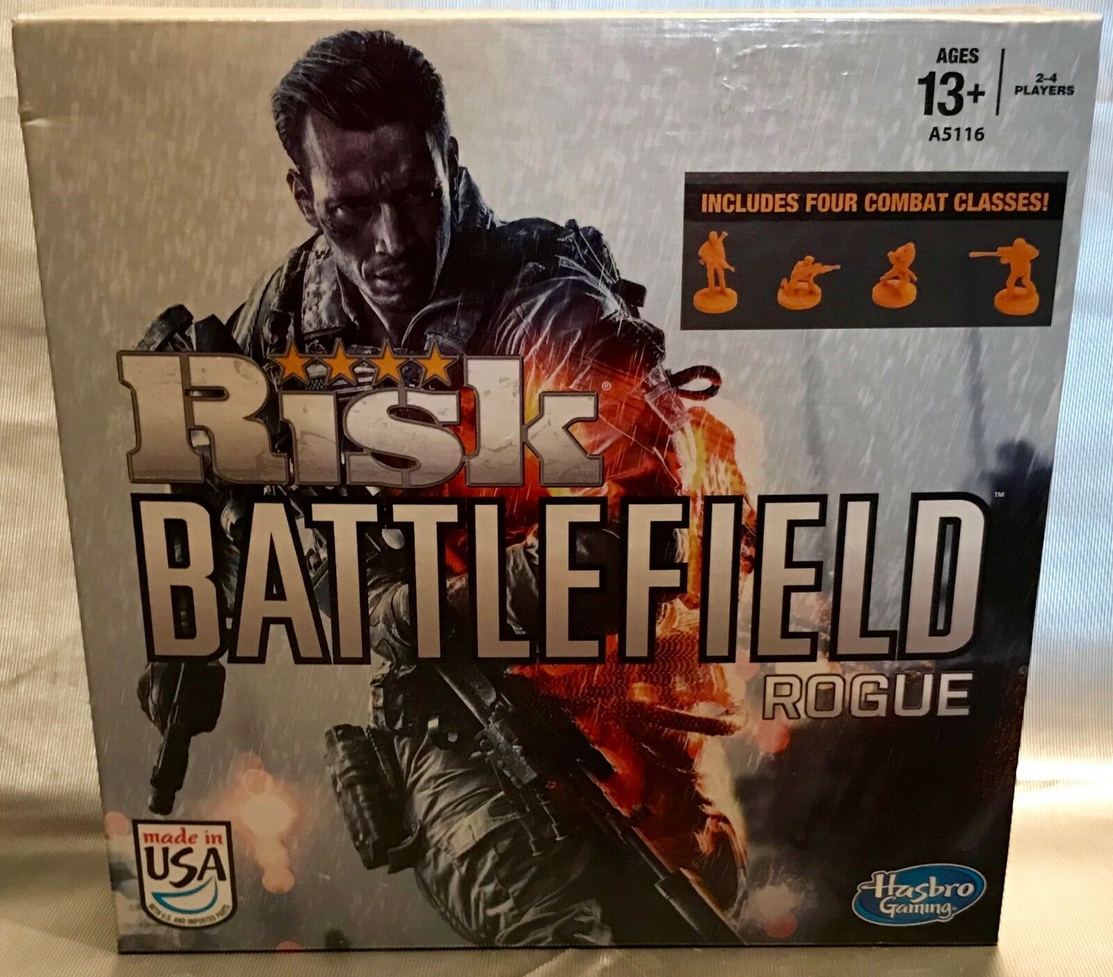 Hasbro Gaming Risk Battlefield Rogue Board Game A5116 for sale online 