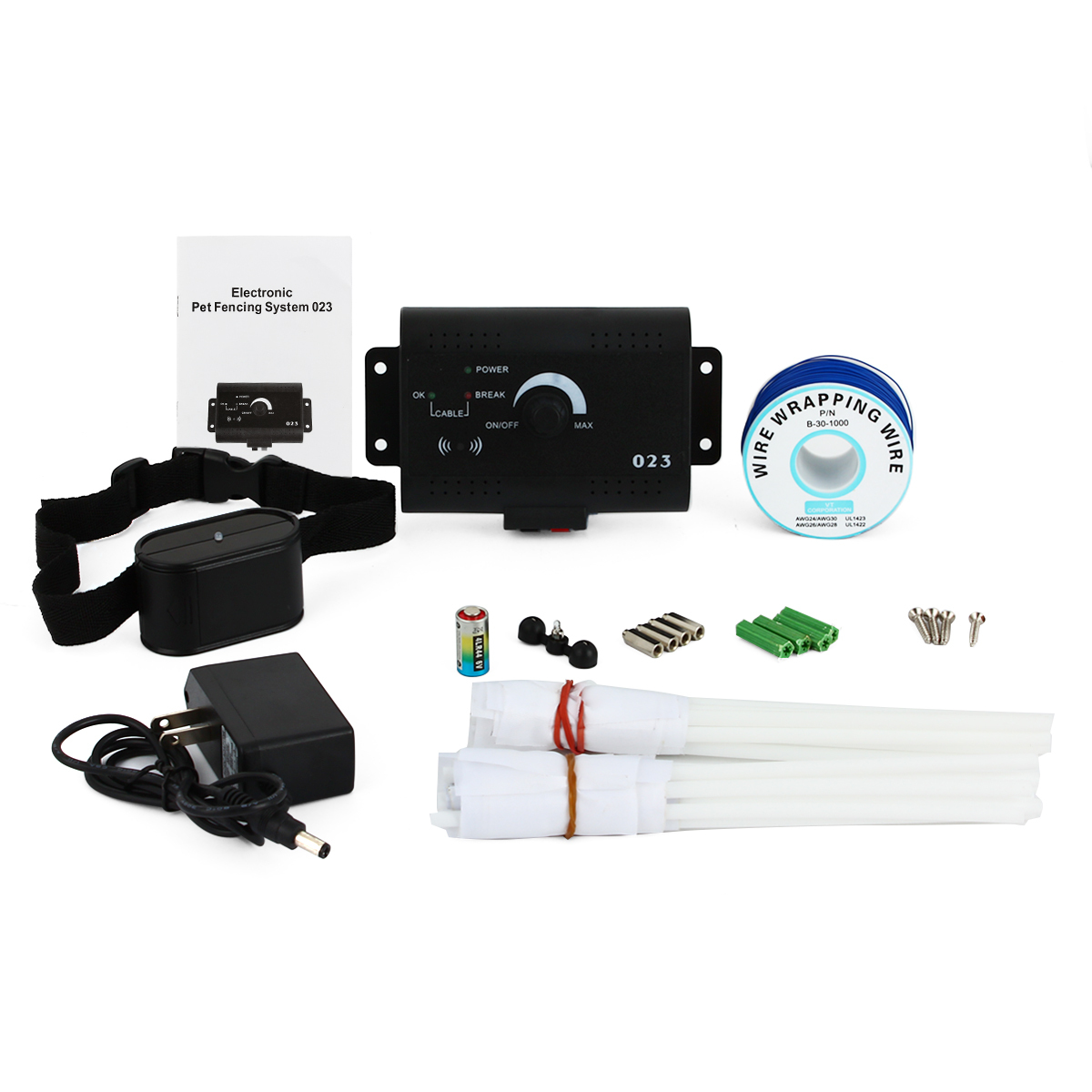 InGround Dog Fence Wired Pet Containment System Multiple Dogs