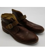 Ugg Australia Graham Leather Brown Buckle Strap Chukka Ankle Boots Mens ... - $81.55