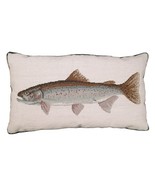 Rainbow Trout Decorative Pillow - £144.34 GBP