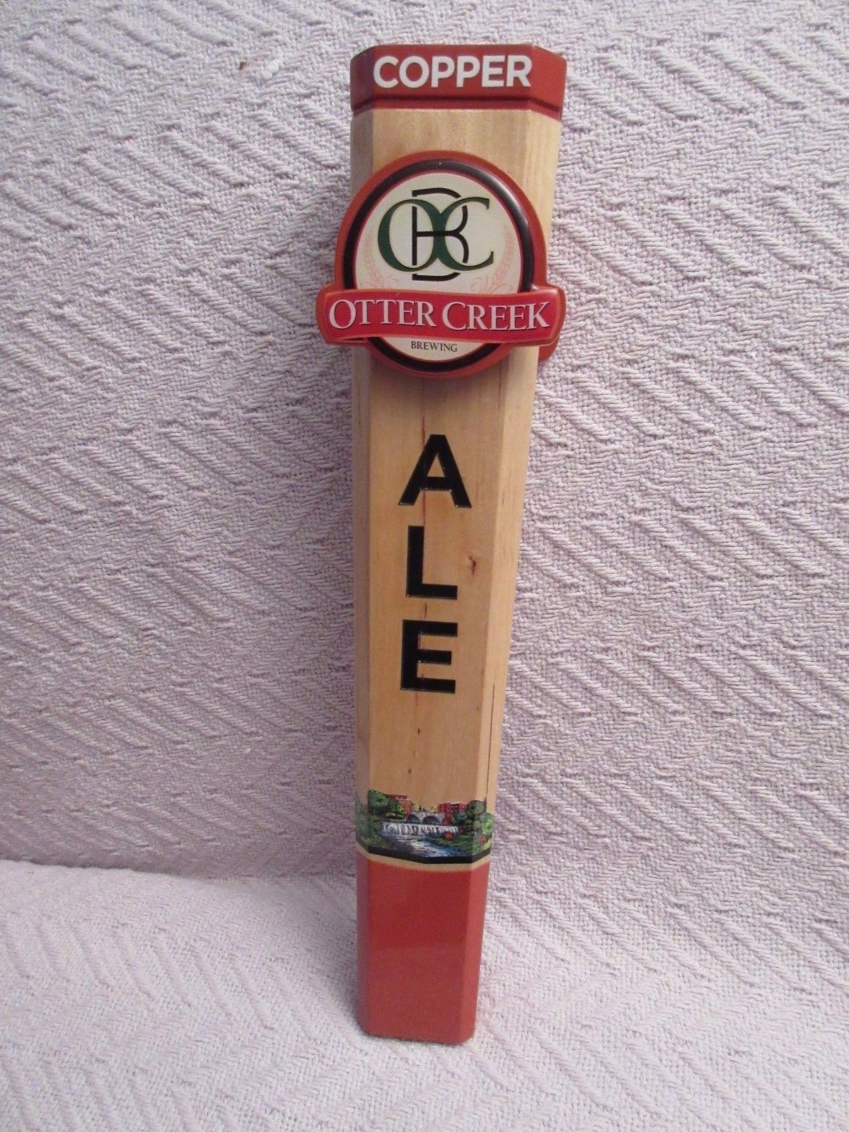 OTTER CREEK COPPER ALE KEG BEER TAP HANDLE 12" BRAND NEW Other