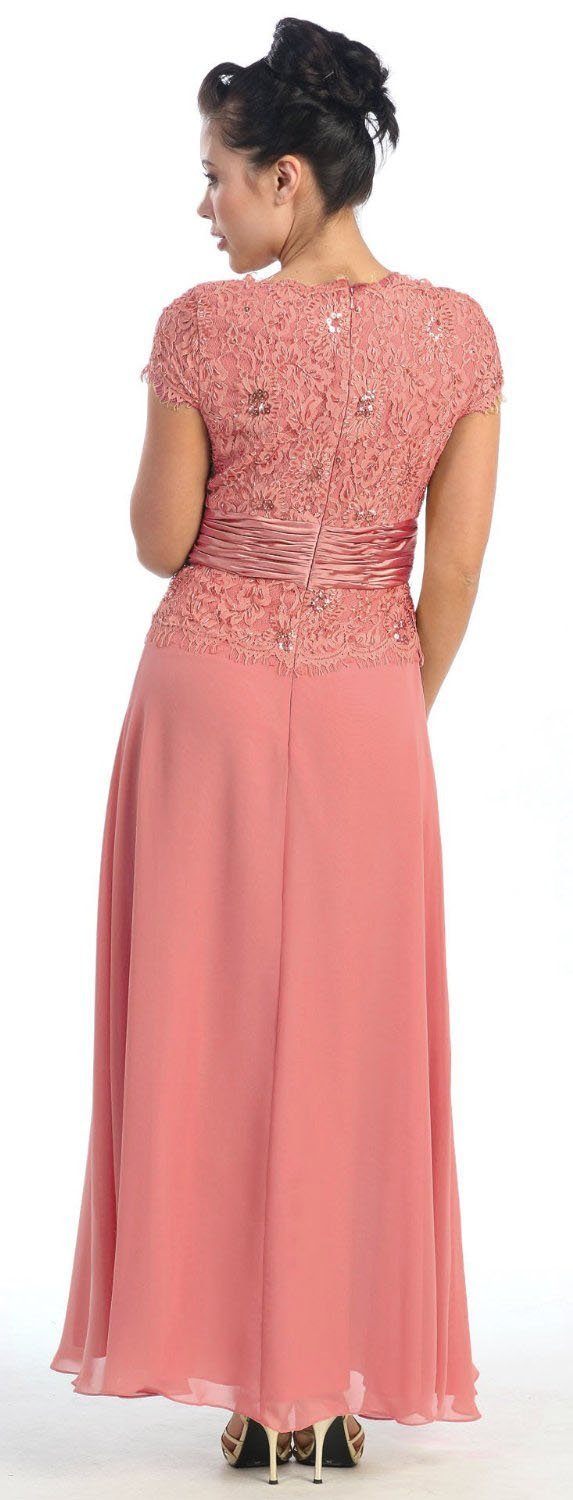 mother of the bride dusty pink