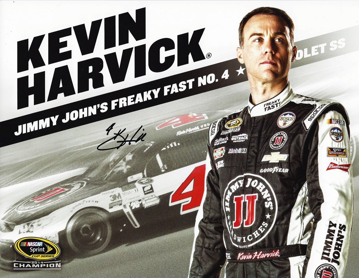 AUTOGRAPHED 2016 Kevin Harvick #4 Jimmy Johns Racing (Freaky Fast ...