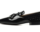Shiny blk pattent leather spiked heel shoe 1 thumb155 crop