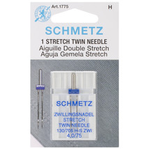 Schmetz Stretch Twin Machine Needle-Size 4.0/75 1/Pkg - $9.14