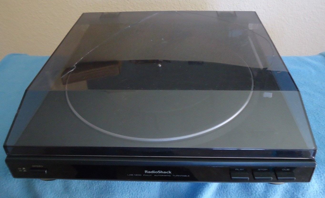 Radio Shack LAB1200 Belt Drive Automatic Turntable, Phono/Line out
