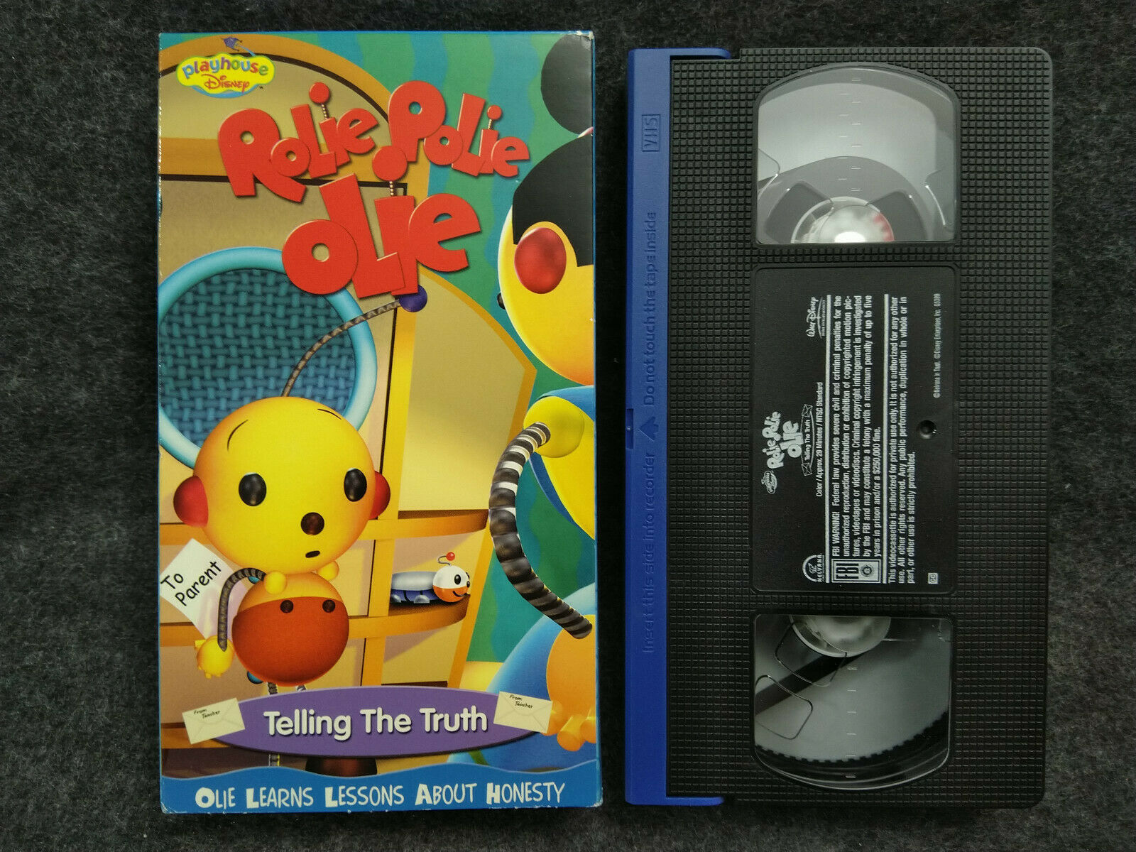 Opening To Rolie Polie Olie Telling The Truth 2002 Vhs VHS Rolie Polie Olie: Telling the Truth (VHS, 2002) - VHS Tapes