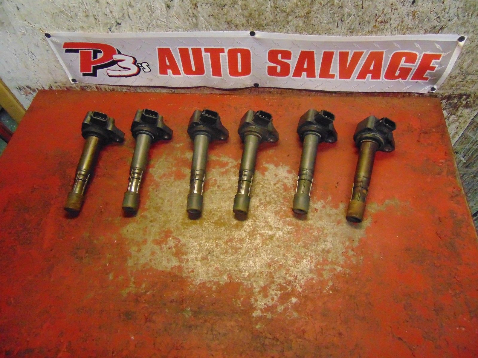 08 03 04 05 06 07 Honda Pilot oem 3.5 ignition coil pack set of 6 Coils, Modules & PickUps
