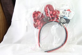 Disney Item (New) Minnie Mouse Head Band 3 Pc Set - Red, Black & Silver - $14.08