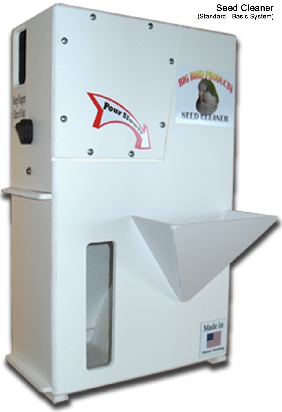 (Bird) Seed Cleaner / Recycler Cleans seeds that would otherwise be