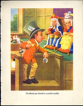 Nice1940s Print MAD HATTER on TRIAL Alice in Wonderland - $25.99