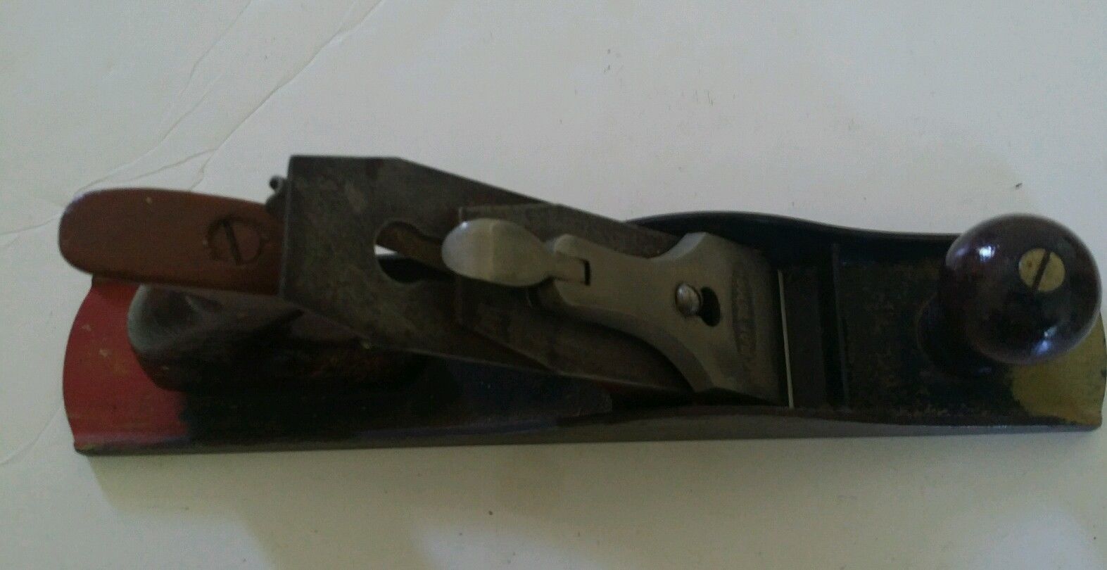 Vintage Antique Craftsman Hand Planer Made in USA Large Woodworking Carpentry Planes