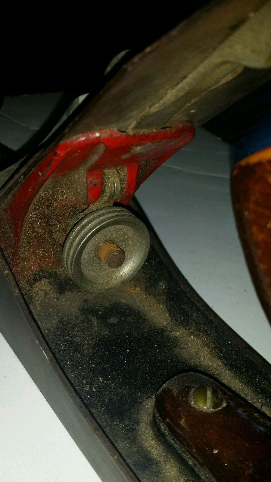 Vintage Antique Craftsman Hand Planer Made in USA Large Woodworking