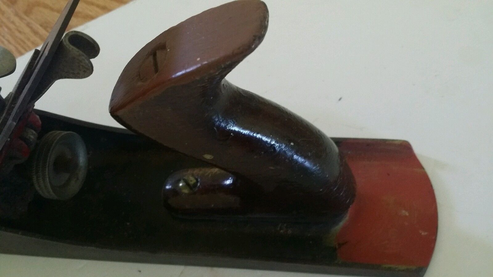 Vintage Antique Craftsman Hand Planer Made in USA Large Woodworking Carpentry Planes