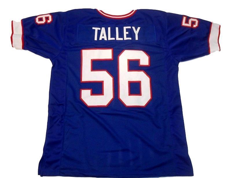 Darryl Talley STITCHED Football Unsigned Custom Jersey Blue XS to 4XL ...