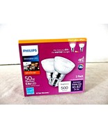 Philips Dimmable LED Light Bulbs 50 Watts 2 Pack Brand New - $14.99