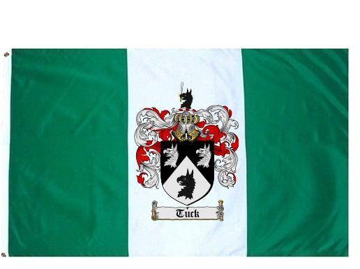 Tuck Coat of Arms Flag / Family Crest Flag - Coat of Arms