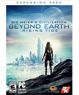 Sed Meier&#39;s Civilization Beyond Earth &amp; Rising Tide Pc Games Expansion Pack - $9.85