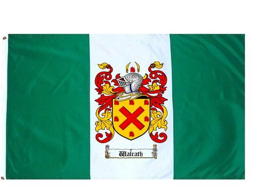 Walrath Coat of Arms Flag / Family Crest Flag and similar items