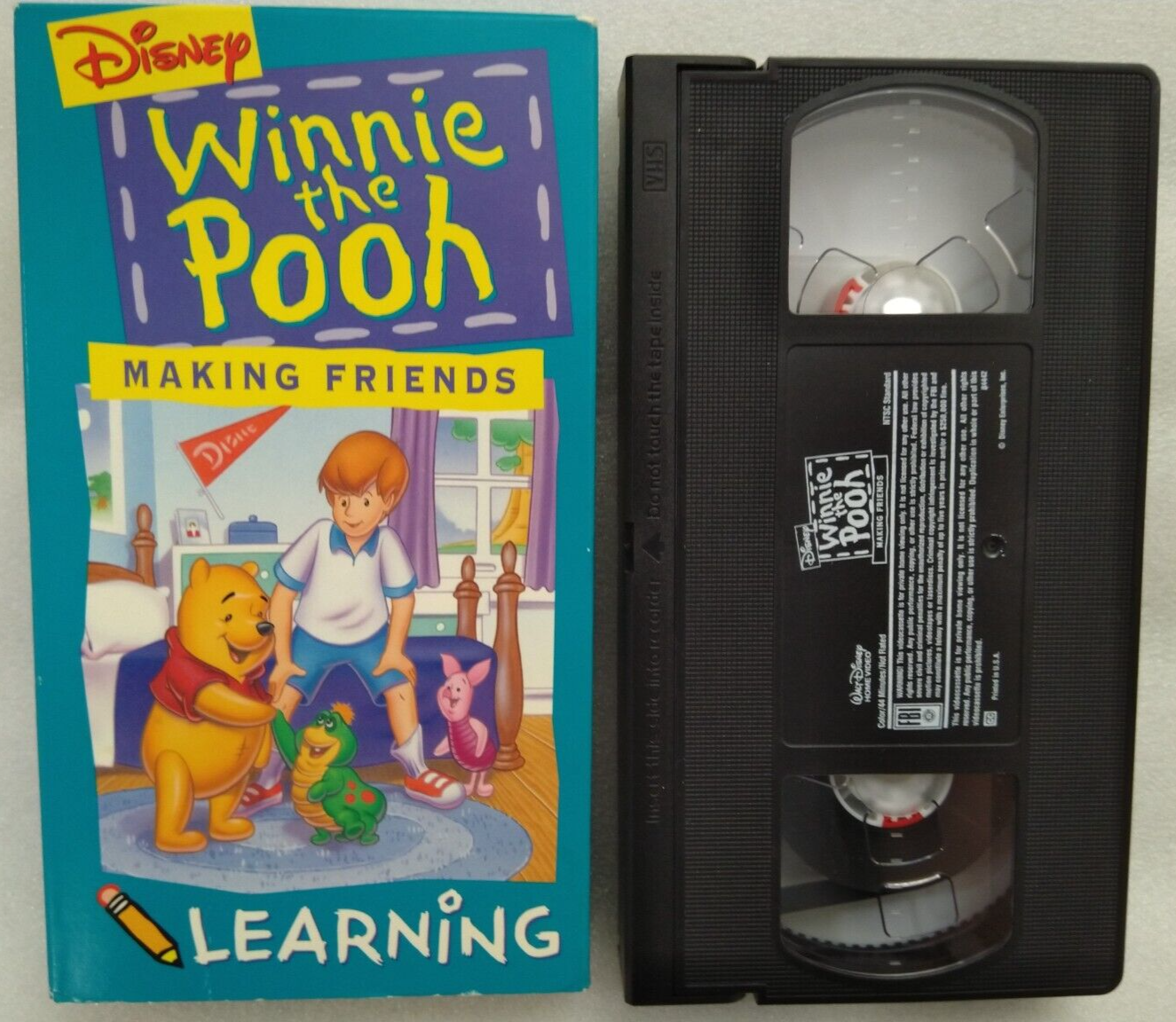 VHS Winnie the Pooh - Pooh Learning - Making Friends (VHS, 1994 ...