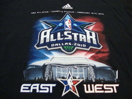 NBA National Basketball Association Dallas Texas All Star Game 2010 T Shirt M - $17.17