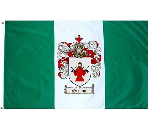 Stehlin Coat of Arms Flag / Family Crest Flag