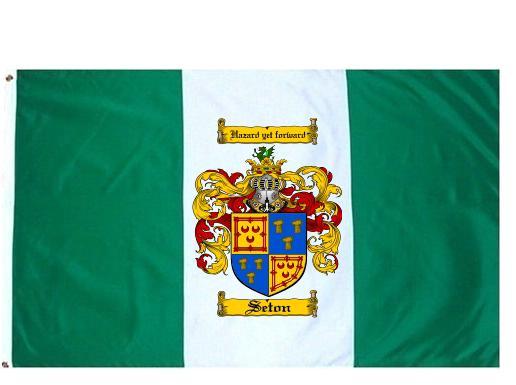 Seton Coat of Arms Flag / Family Crest Flag
