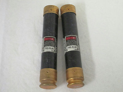 Nice Lot Bussmann FRS-R-45 45 Amp Fuses 600 Volts Class RK5
